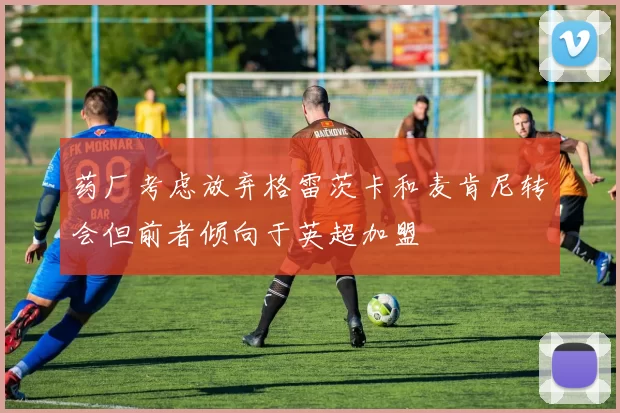 药厂考虑放弃格雷茨卡和麦肯尼转会但前者倾向于英超加盟